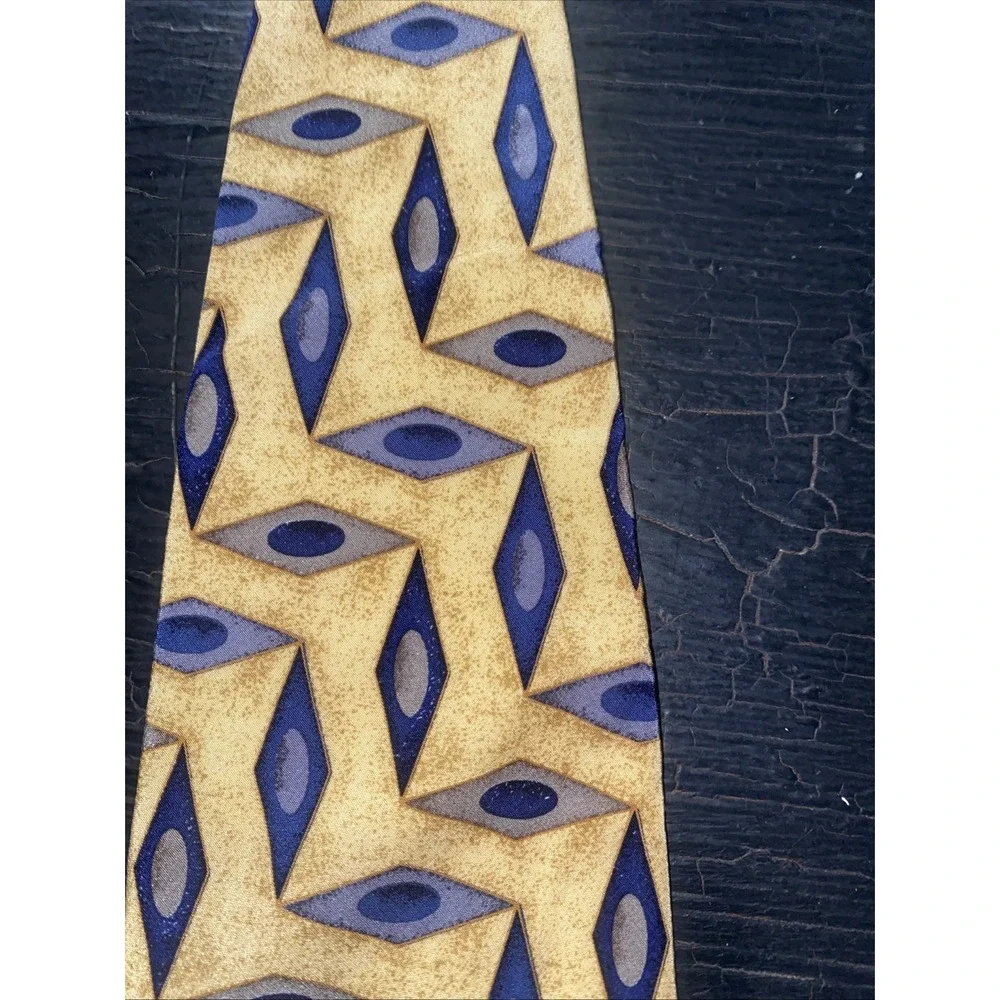 Bill Blast Black‎ Label Mens 100% Silk Tie